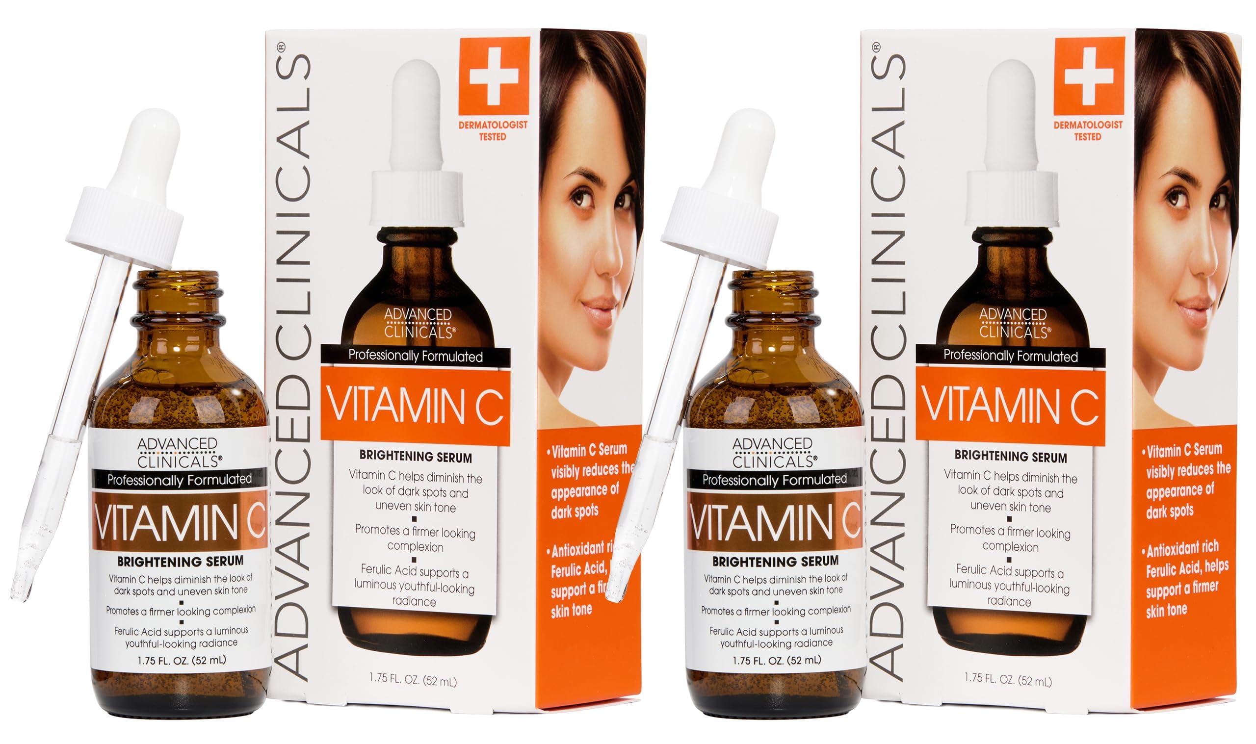 Amazon.com: Advanced Clinicals Brightening Vitamin C Serum For